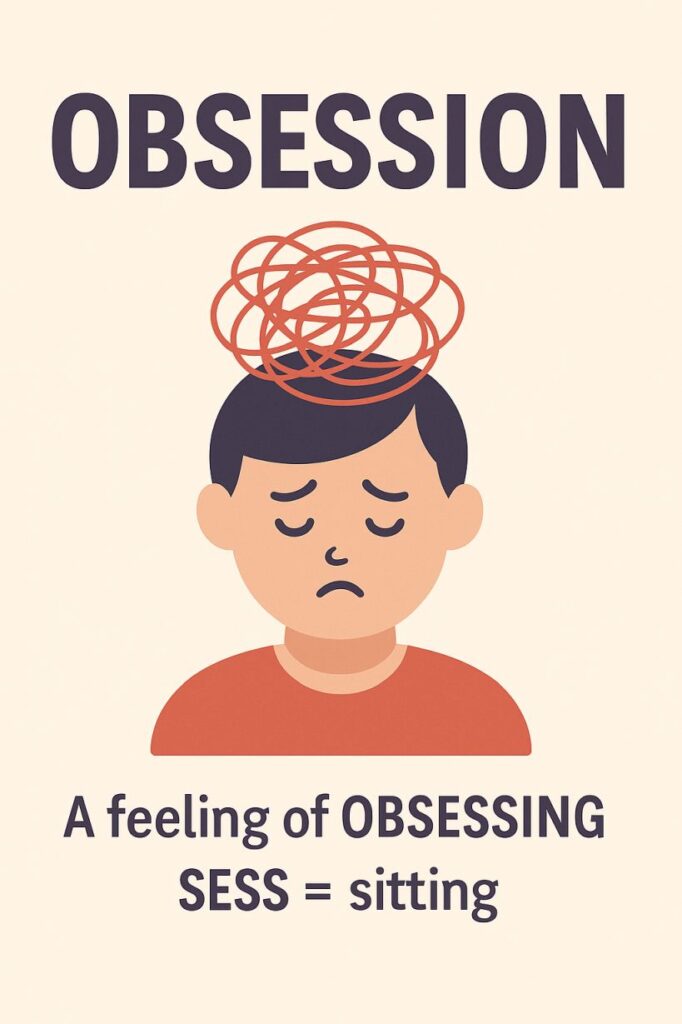 obsessionの意味をわかりやすく説明 一夜漬け英単語記憶術 語源
