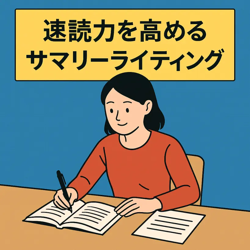 サマリーライティングが速読力を劇的に高める理由と効果的な学習法