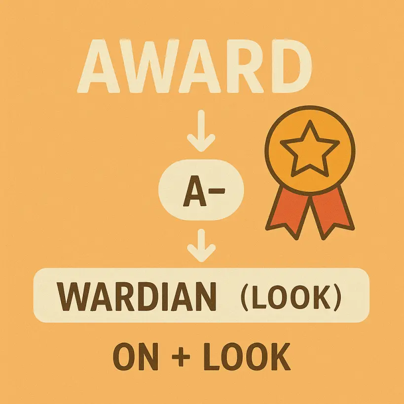 【語源で覚える英単語】awardの意味と語源をやさしく解説|金のフレーズ p.18-19収録