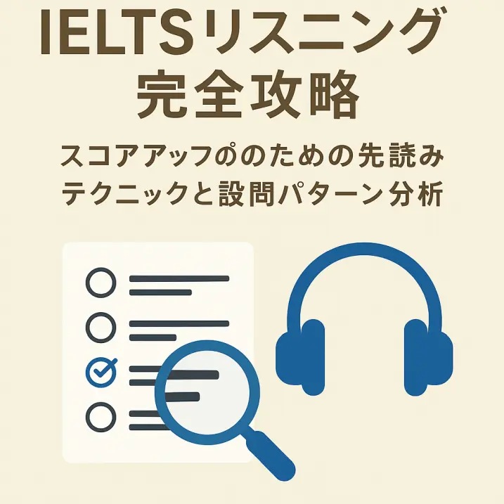 【IELTSリスニング完全攻略】スコアアップのための先読みテクニックと設問パターン分析