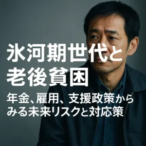 氷河期世代の老後と年金・雇用の未来:迫りくる社会的課題への対策と展望